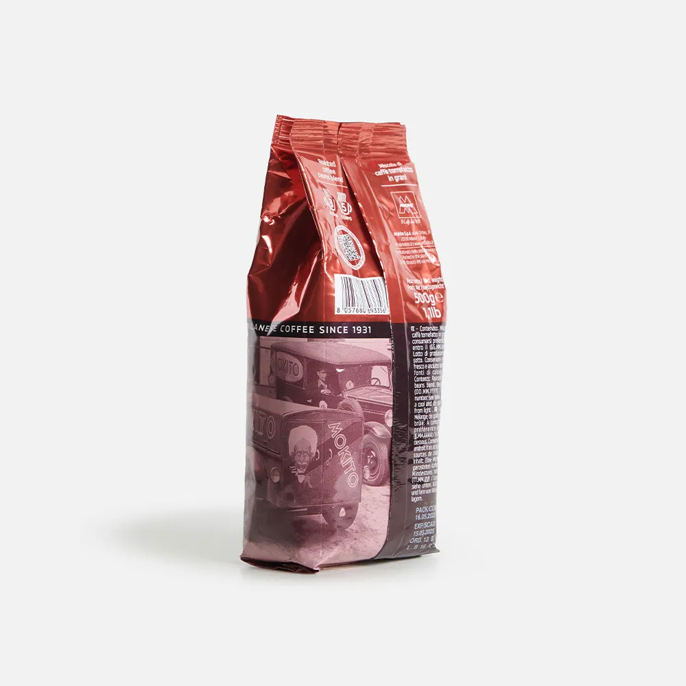 Mokito Intenso Caffè in Grani 3x500g Pack Deciso