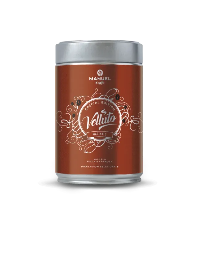 Manuel Caffè Velluto caffè barattolo cacao