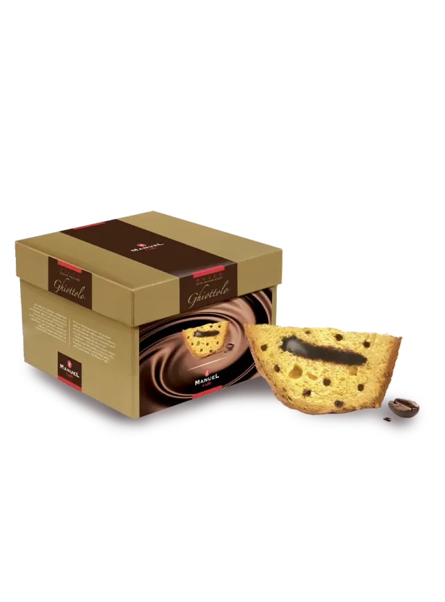 Manuel Caffè Ghiottolo dolce lievitato crema caffè e cioccolato