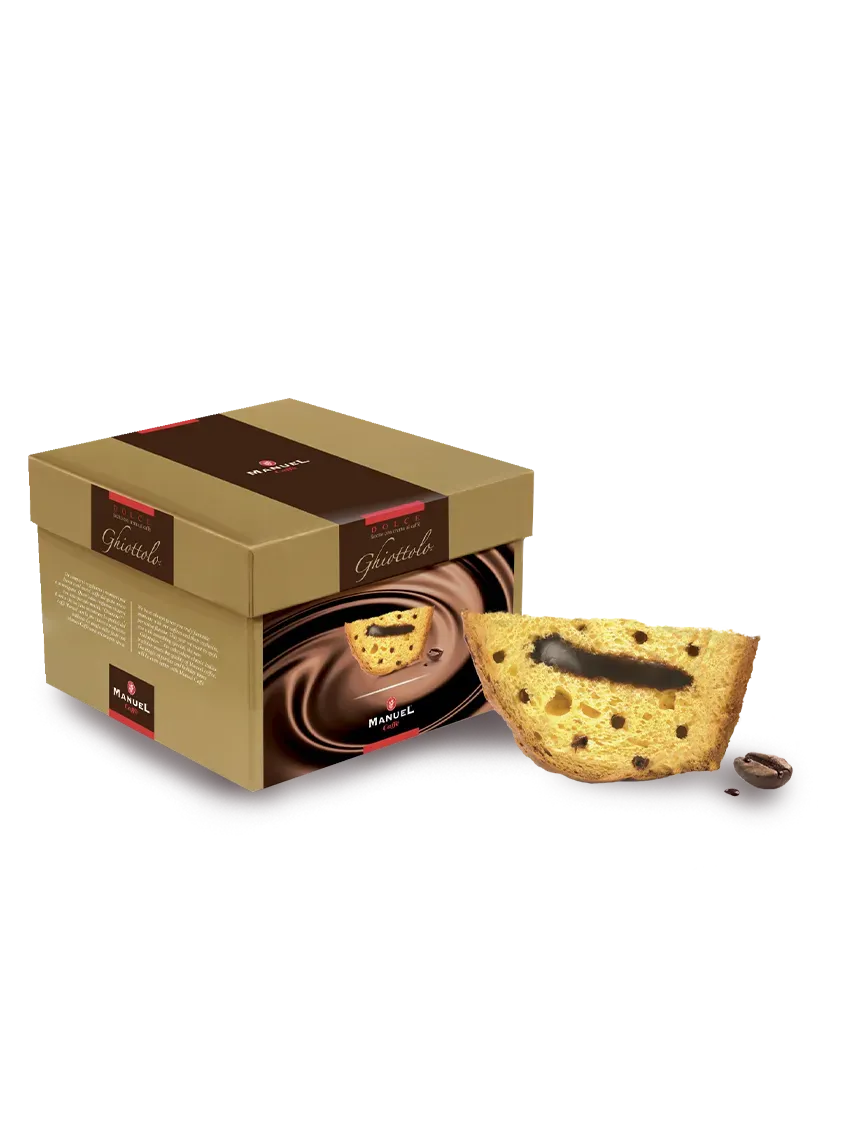 Manuel Caffè Ghiottolo dolce lievitato crema caffè e cioccolato