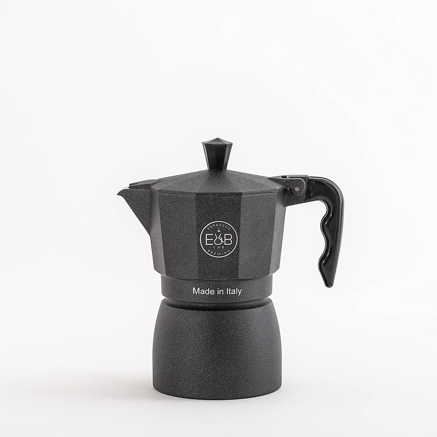 E&B Lab Classic Moka 3 Tazze Alluminio