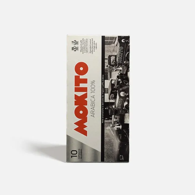 Mokito capsule caffè compatibili Nespresso alluminio