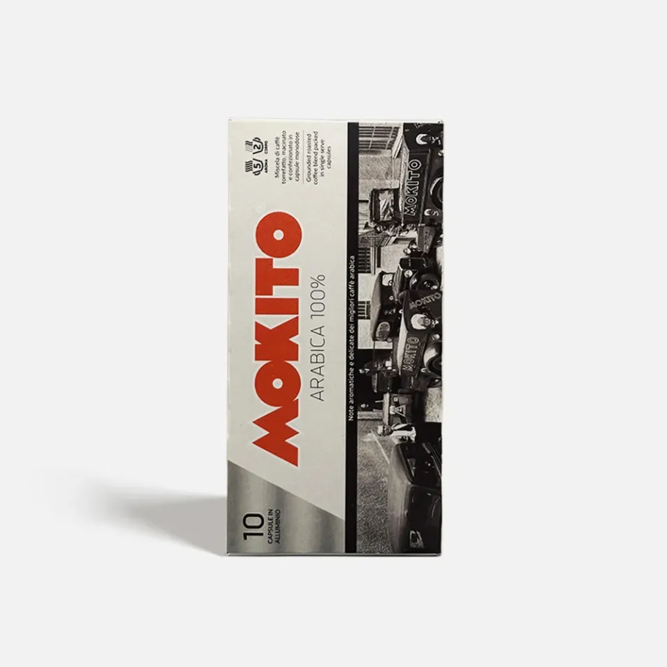 Mokito capsule caffè compatibili Nespresso alluminio