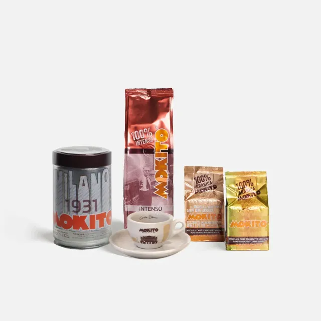 Mokito Sveglia e Vai kit caffe macinato per moka