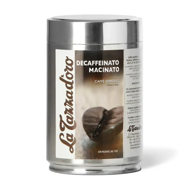 La Tazza d'oro Decaffeinato Moka caffè decaffeinato per moka