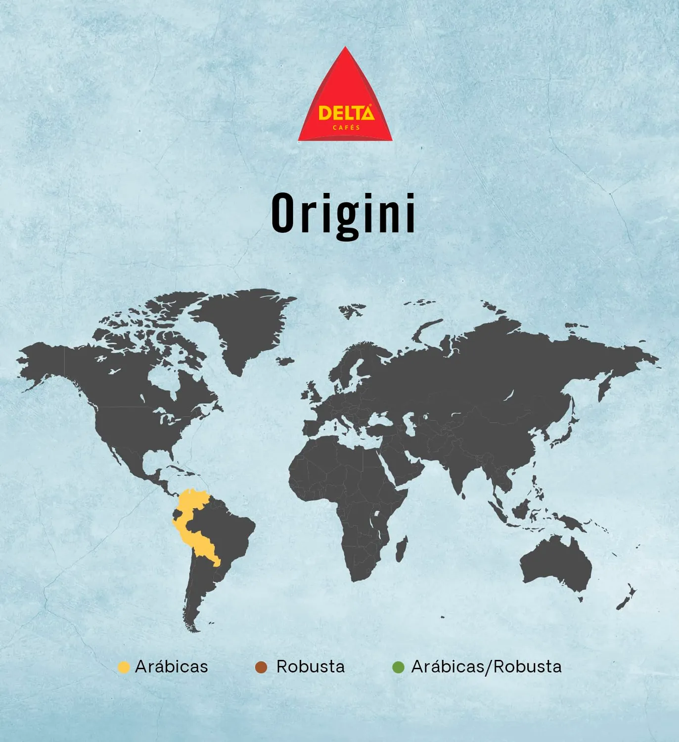 Delta Colombia caffè intensità 9
