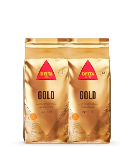 Delta Gold caffe in grani 2x1kg intensita 12