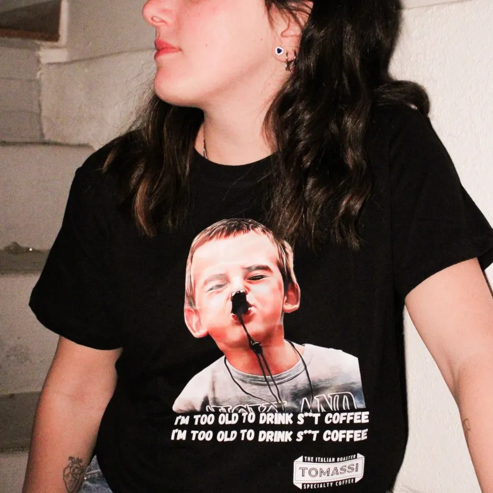 Tomassi Coffeewear I'm Too Old t-shirt cotone
