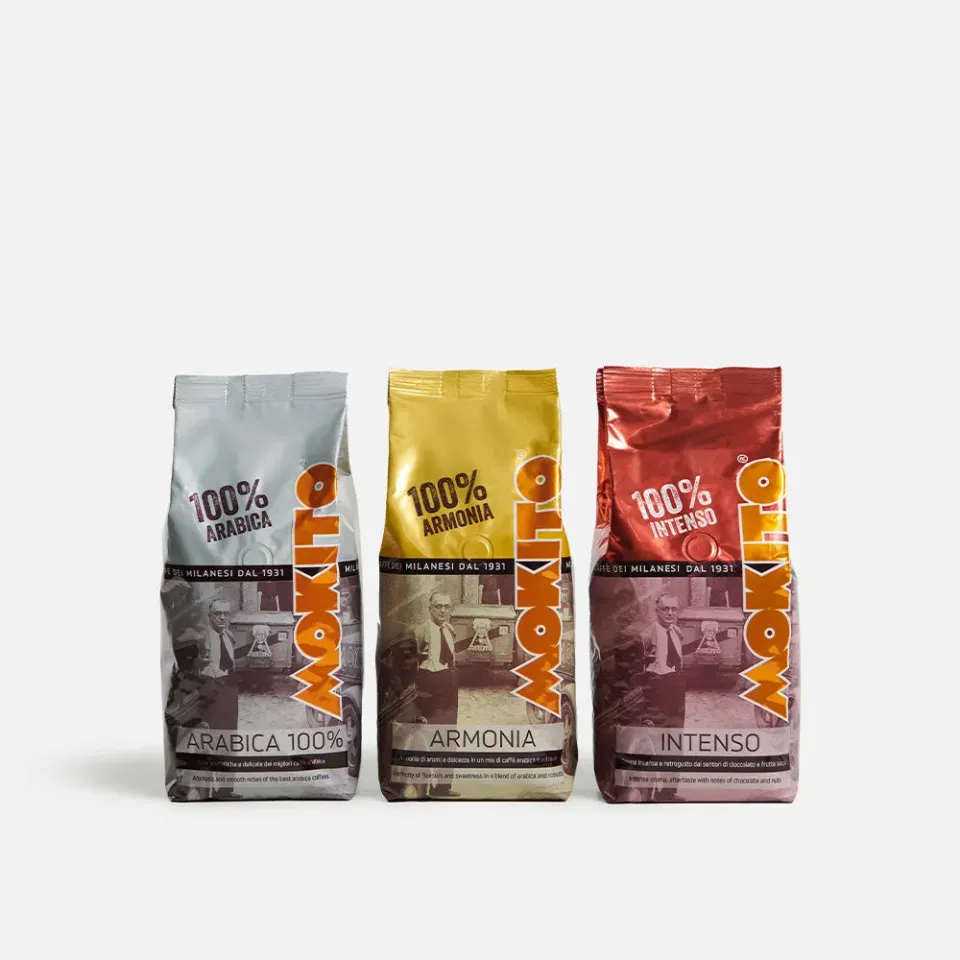 Mokito Degustazione Caffè in Grani 3x500g Kit