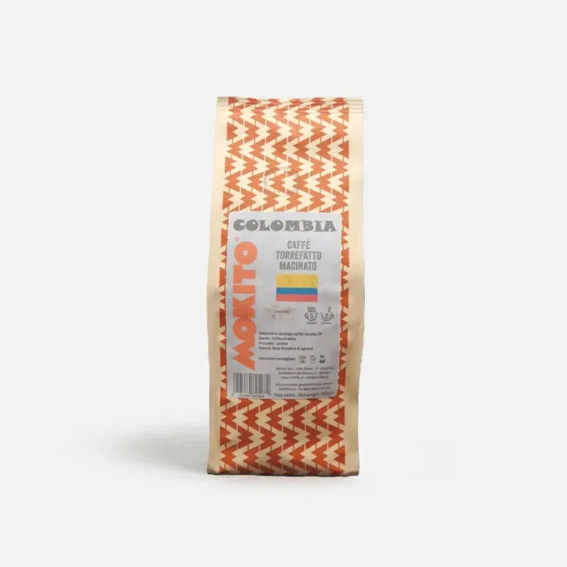 Mokito Colombia Supremo caffè macinato 200g per moka