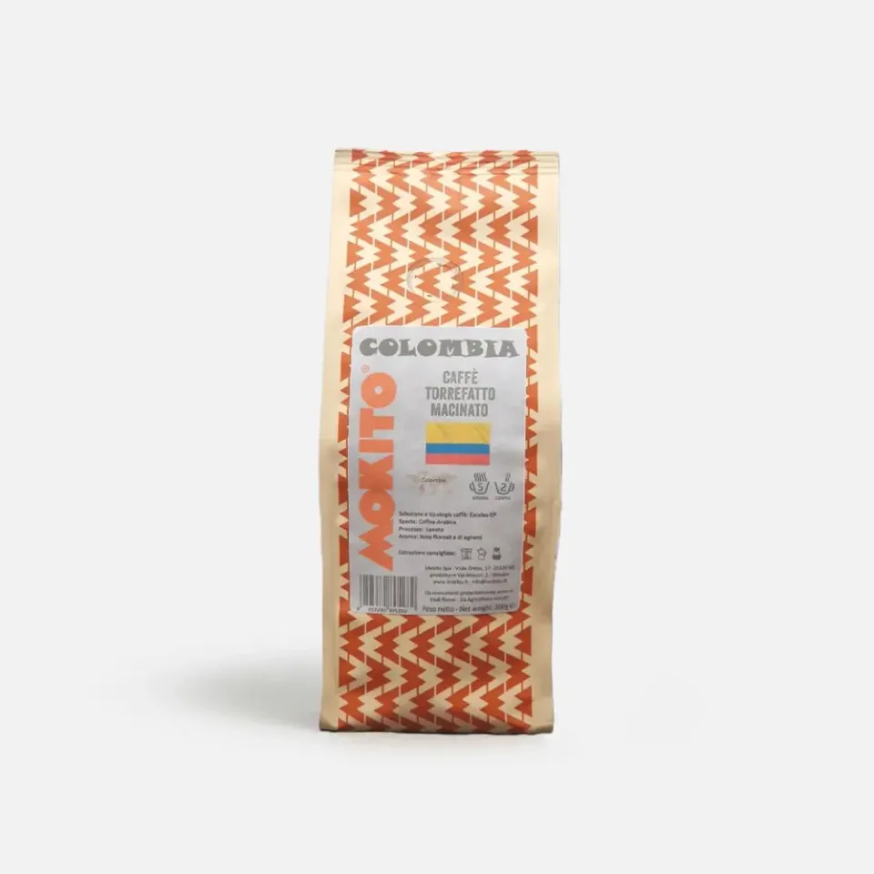Mokito Colombia Supremo caffè macinato 200g per moka
