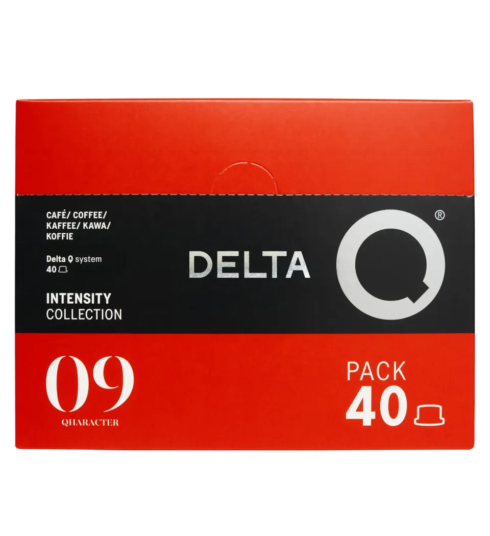 Delta Q Qharacter Capsule di Caffè Intensità 9 40 Capsule