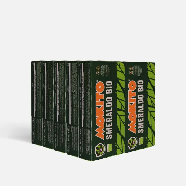 Mokito Smeraldo Bio capsule compatibili Nespresso compostabili