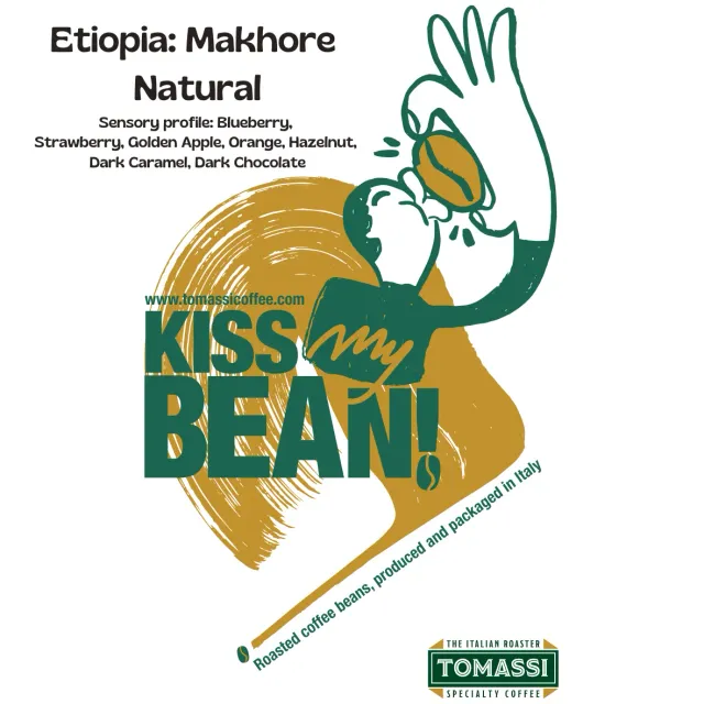 Tommasi Kiss My Beans Makhore Etiopia Caffè Naturale