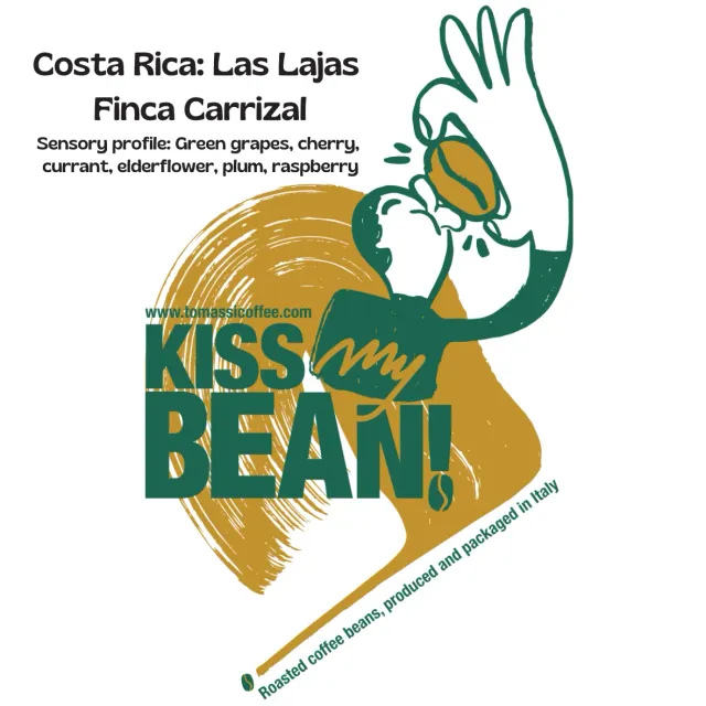 Tommasi Kiss My Beans Costa Rica Las Lajas caffè floreale