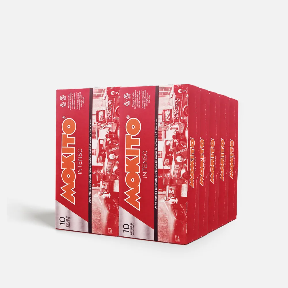 Mokito Intenso capsule caffe alluminio compatibili