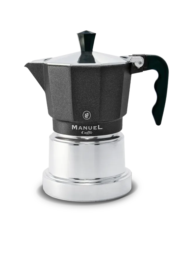 Manuel Caffè Moka Caffettiera 6 Tazze