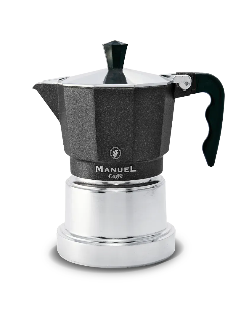 Manuel Caffè Moka Caffettiera 6 Tazze