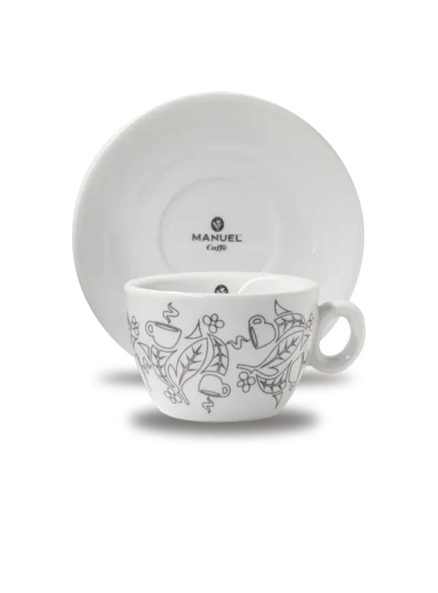 Manuel Caffè Collezione White tazza cappuccino 165 ml