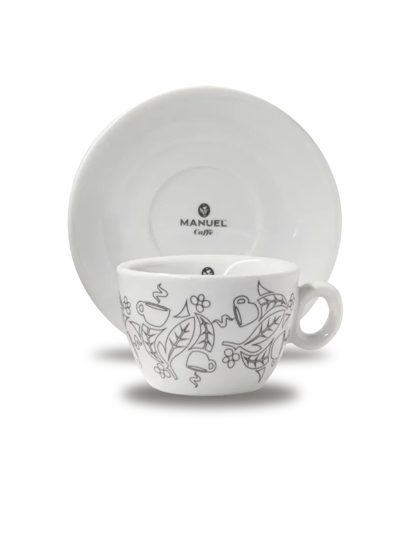 Manuel Caffè Collezione White tazza cappuccino 165 ml