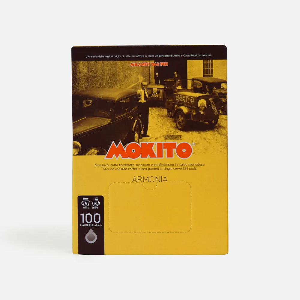 Mokito cialde caffe ESE da 7 g gusto deciso