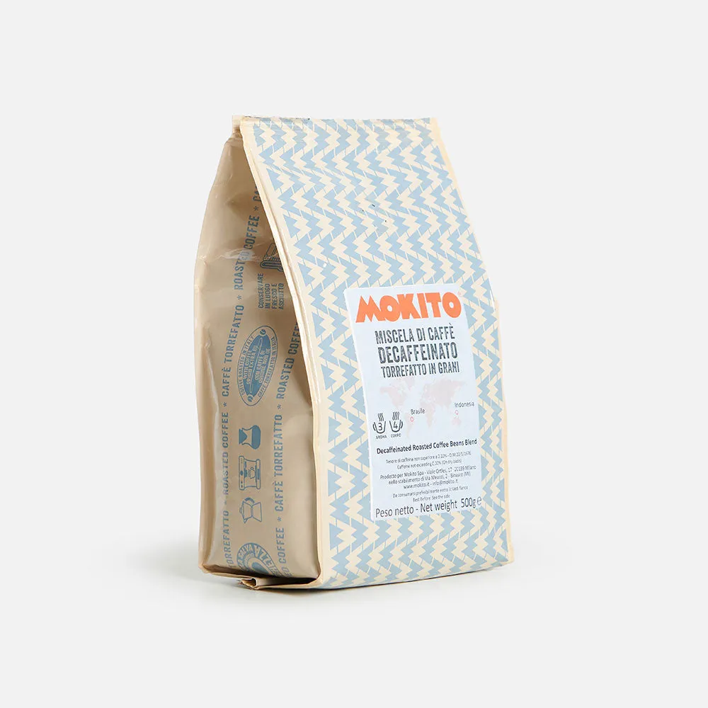Mokito Miscela Decaffeinato Caffè in Grani 500 g