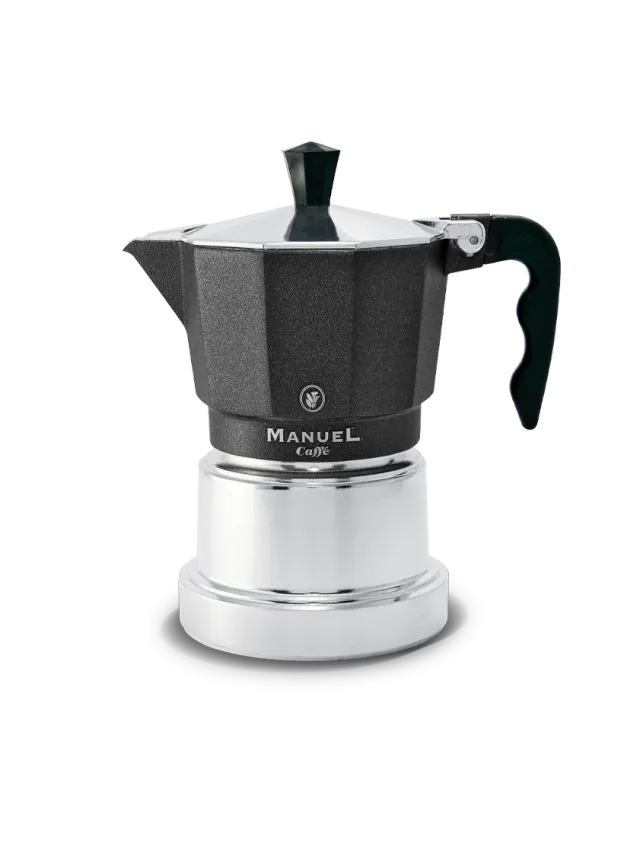 Manuel Caffè moka caffettiera 3 tazze