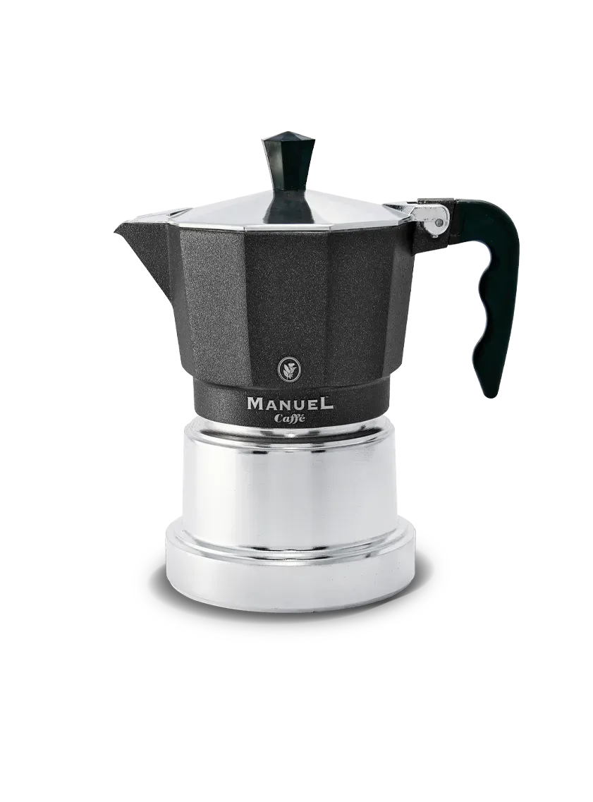 Manuel Caffè moka caffettiera 3 tazze