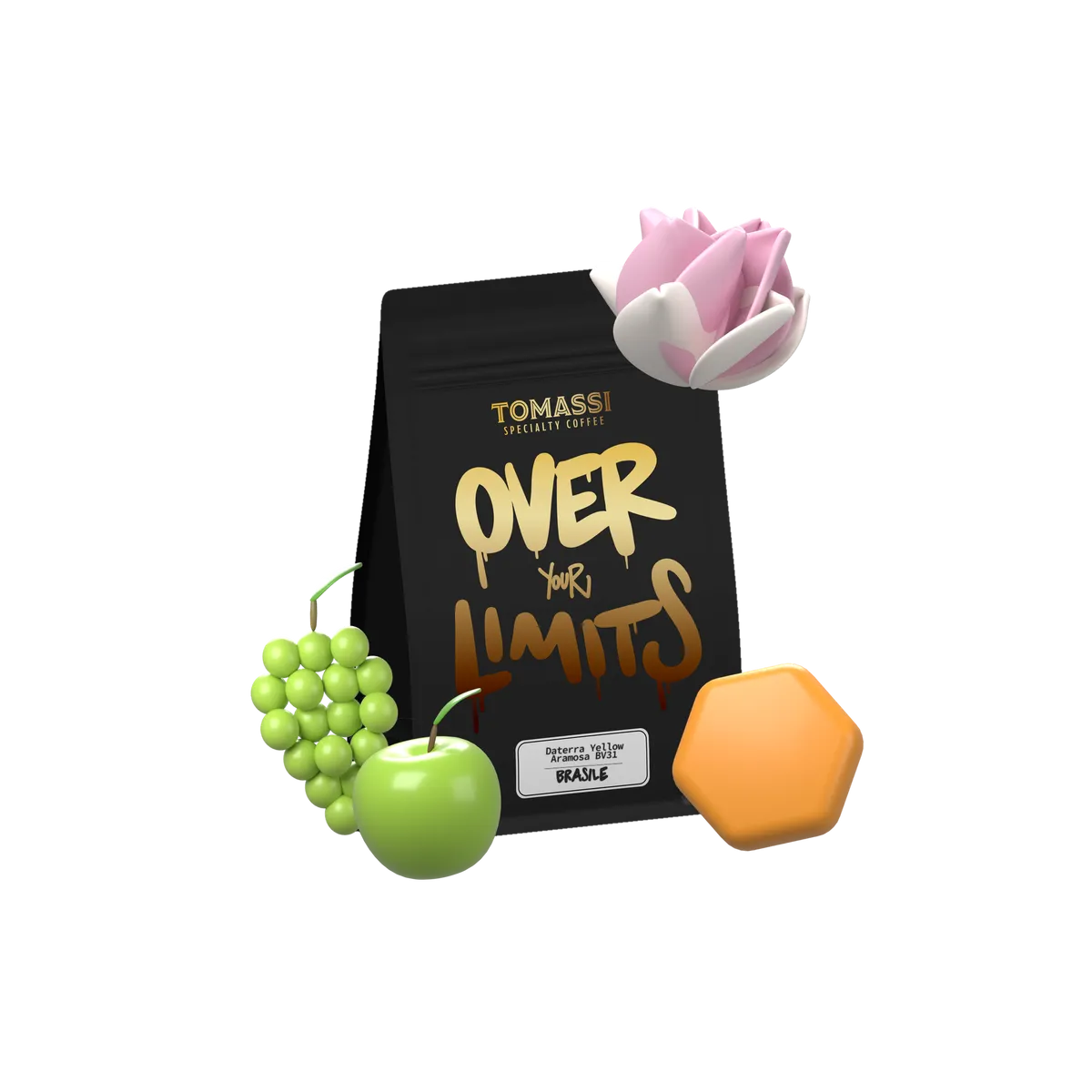Tommasi Over Your Limits Brazil Daterra Yellow Aramosa caffè BV31