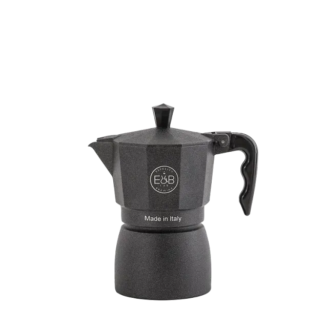 E&B Lab Classic Moka 3 Tazze Alluminio
