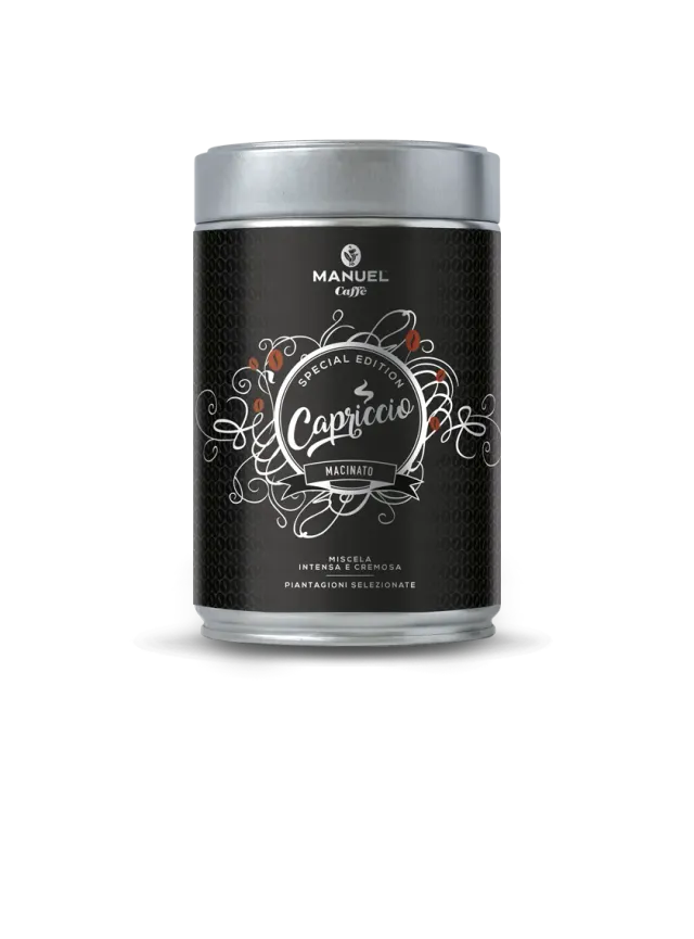 Manuel Caffè Capriccio Casa caffè barattolo 250 gr