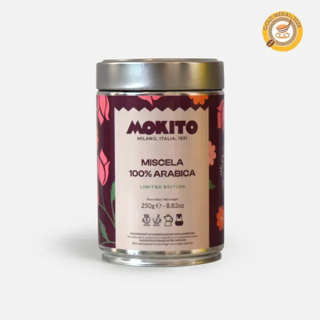 Mokito Love Mom Caffè Macinato 250 g 100% Arabica