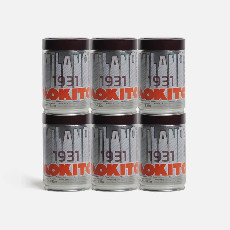 Mokito Skyline Collection caffè macinato Arabica 6 x 250 g