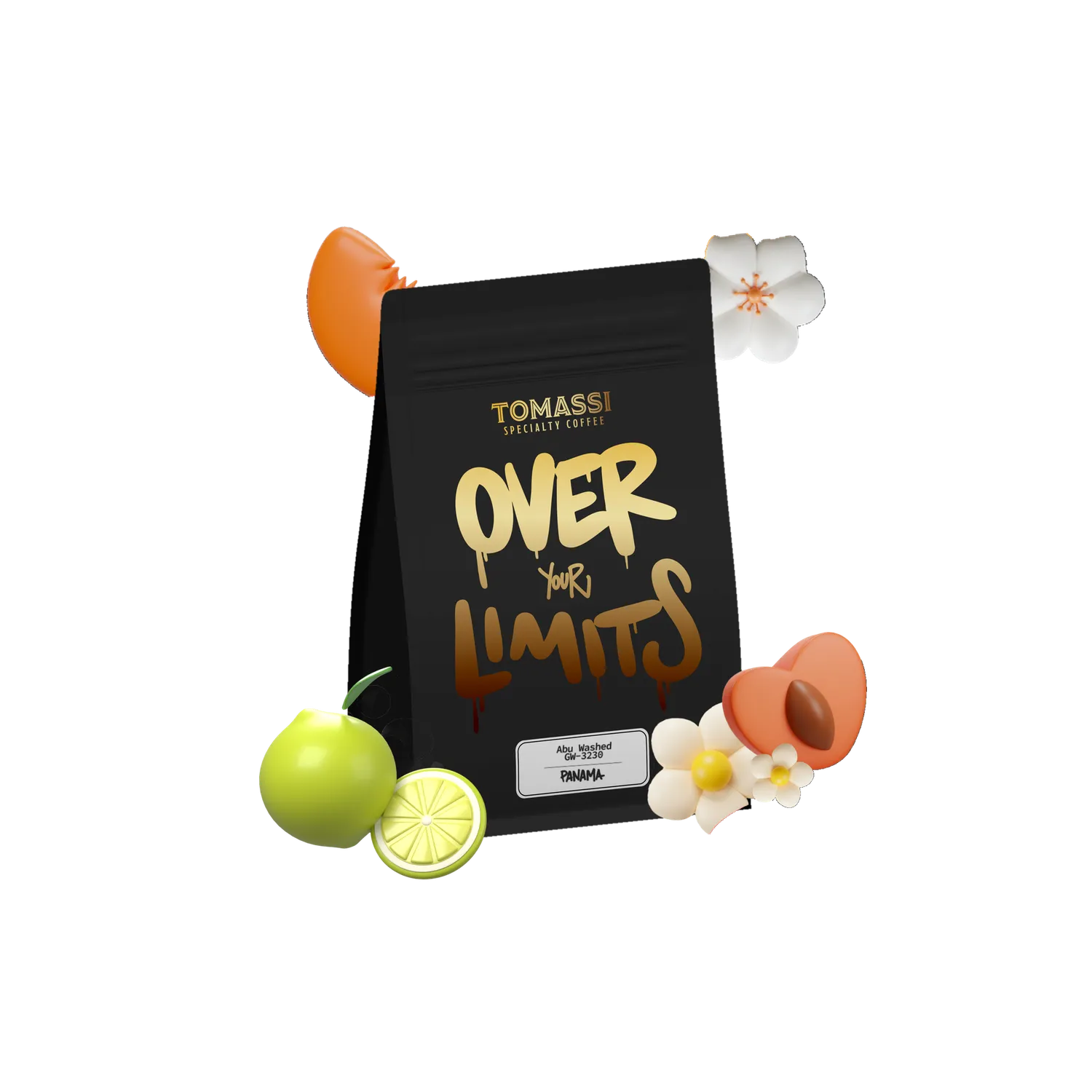 Tommasi Over Your Limits Panama Abu Washed GW-3230 caffè
