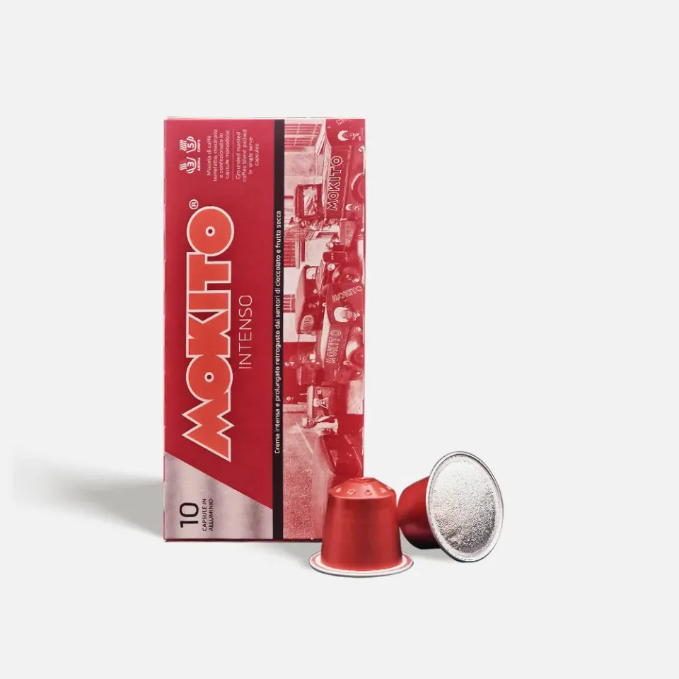 Mokito Intenso capsule caffe alluminio compatibili