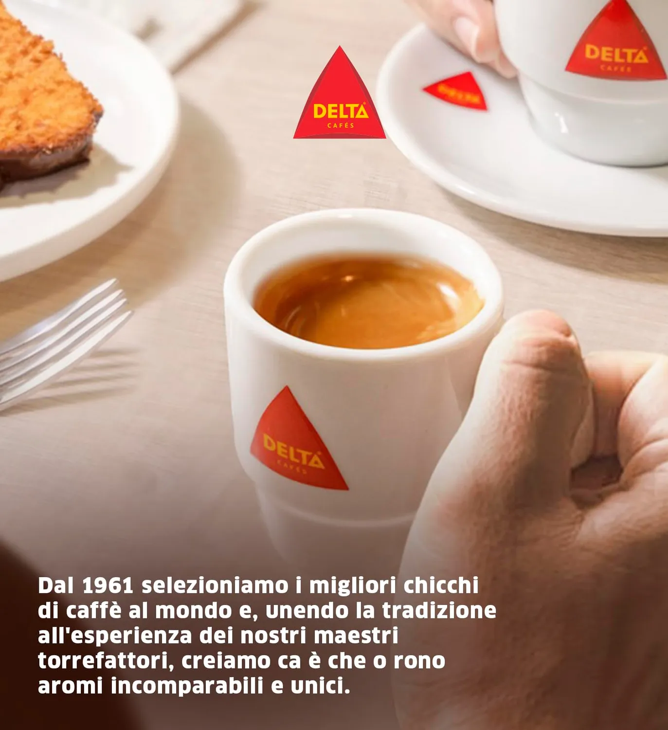 Delta Colombia caffè intensità 9