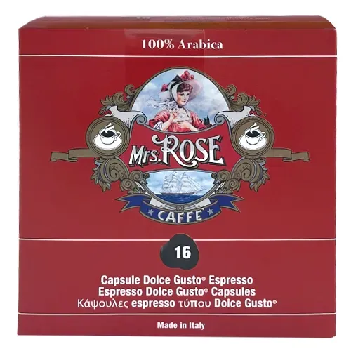 Mokamo Mrs. Rose capsule compatibili Dolce Gusto 100% arabica