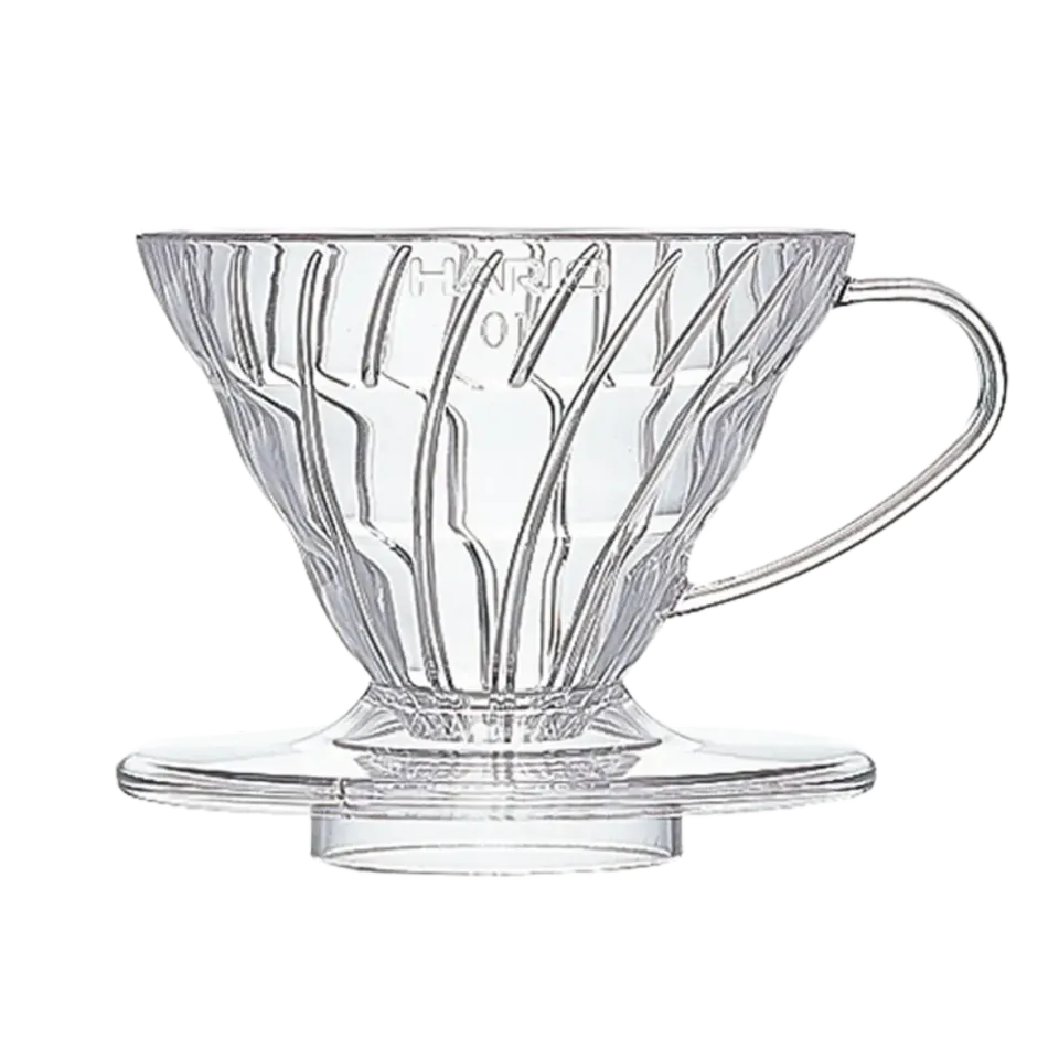 Hario V60 VD-02T dripper plastica trasparente 02