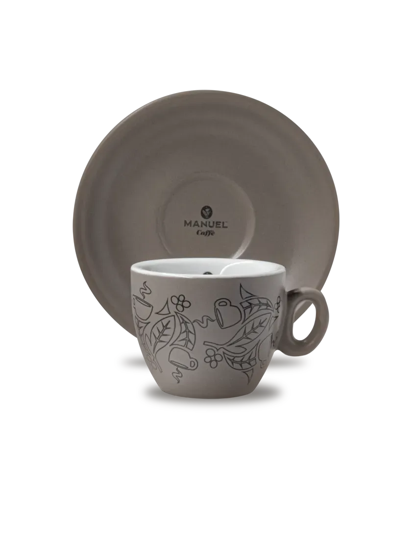 Manuel Caffè Grey tazzina espresso 80 ml