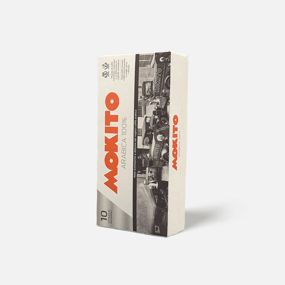 Mokito capsule caffè compatibili Nespresso alluminio