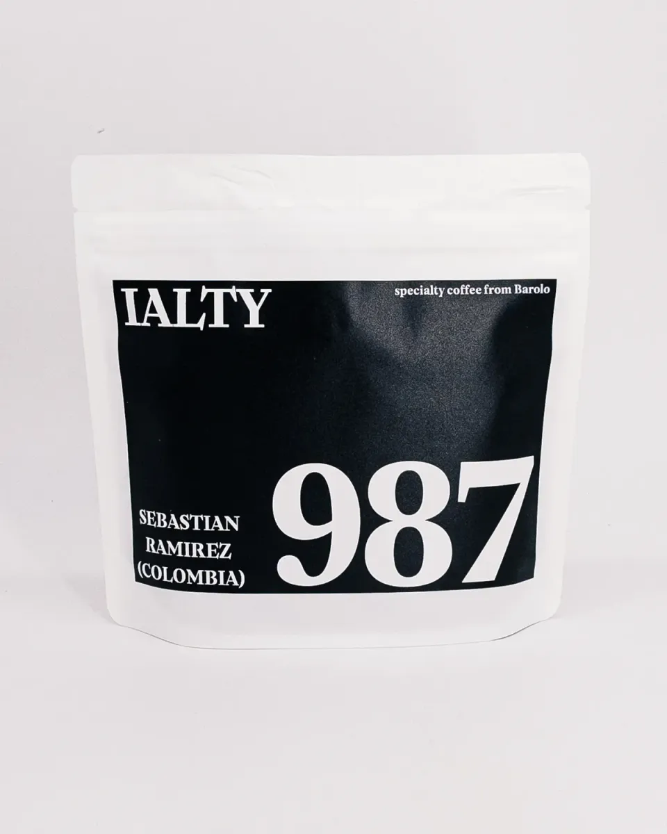Ialty Sebastian Ramirez Colombia caffè 150 g black honey