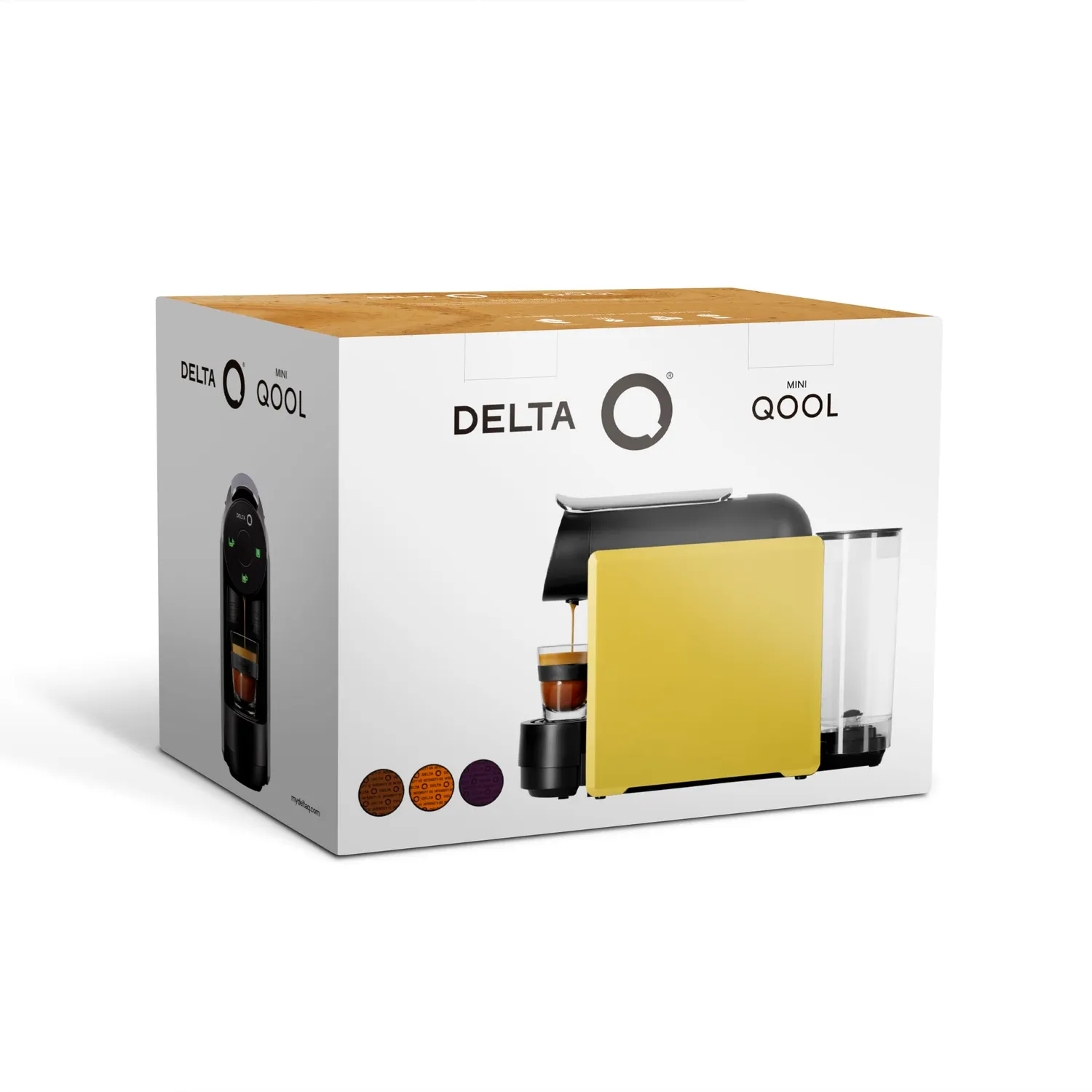 Delta Q MiniQool grigia macchina a capsule +50 capsule