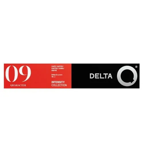 Delta Q Q-haracter Capsule di Caffè Intensità 9 Pack 10
