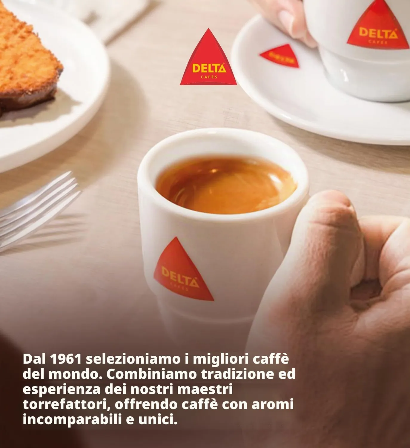 Delta Espresso Bar caffe in grani 2x1kg intensita 14