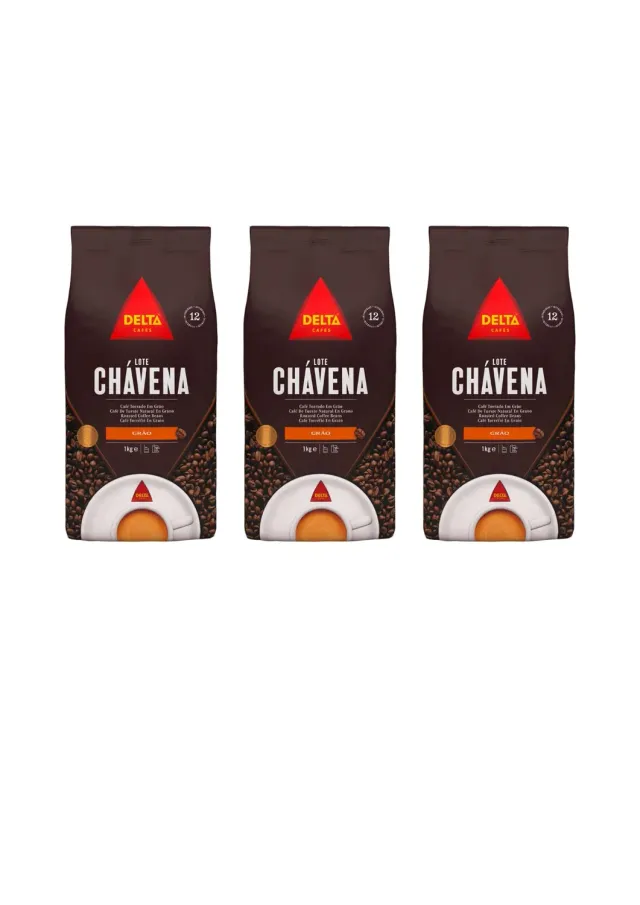 Delta Cafés Chávena Caffè in Grani 3 kg Chicchi interi