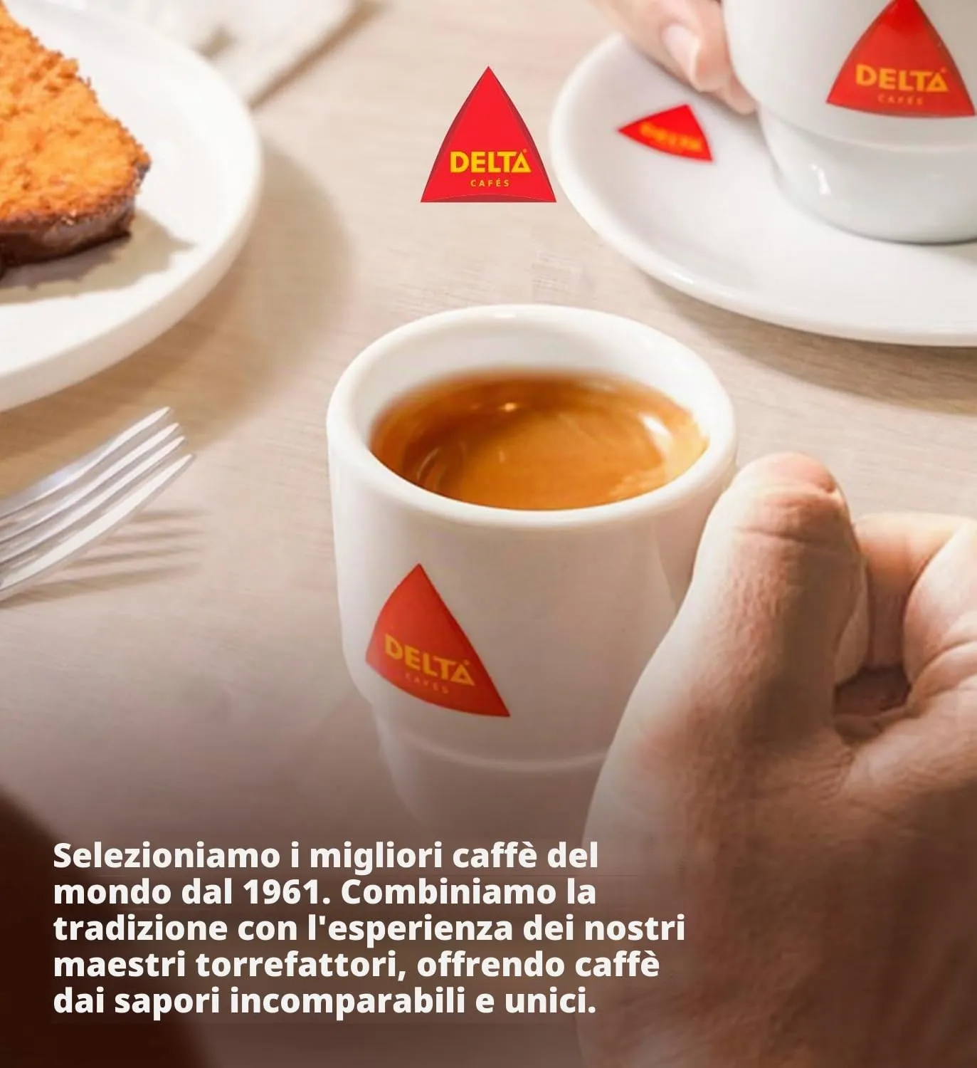 Delta Platinum caffe in grani 250g