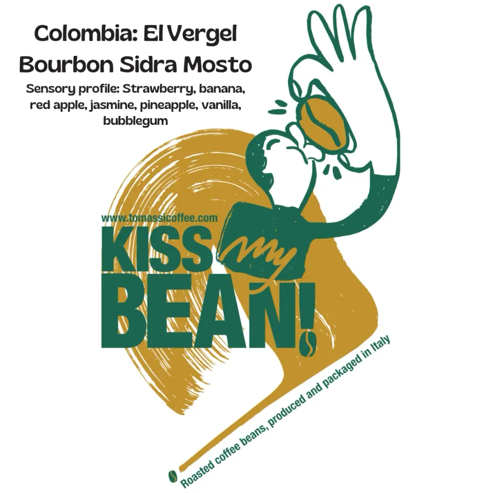 Tommasi Colombia El Vergel Bourbon Sidra Mosto caffè anaerobico