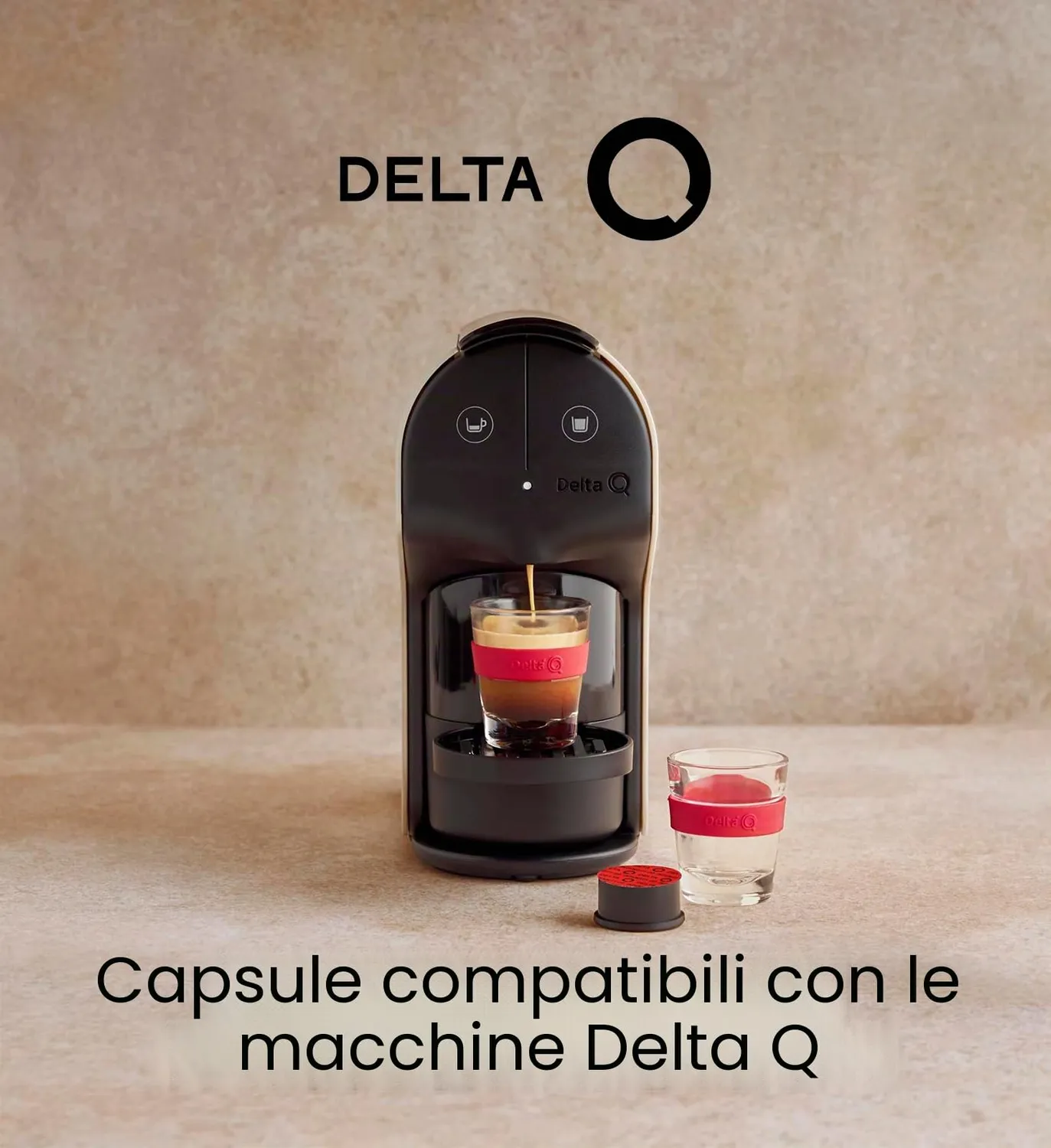 Delta Q Q-haracter Capsule di Caffè Intensità 9 Pack 10