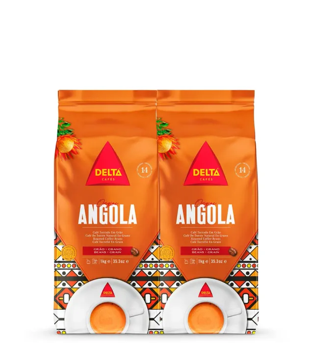 Delta Angola caffe in grani 2x1kg intensita 14