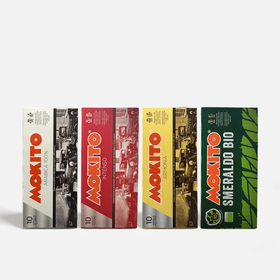 Mokito Pack Degustazione capsule compatibili Nespresso 480 pz miste